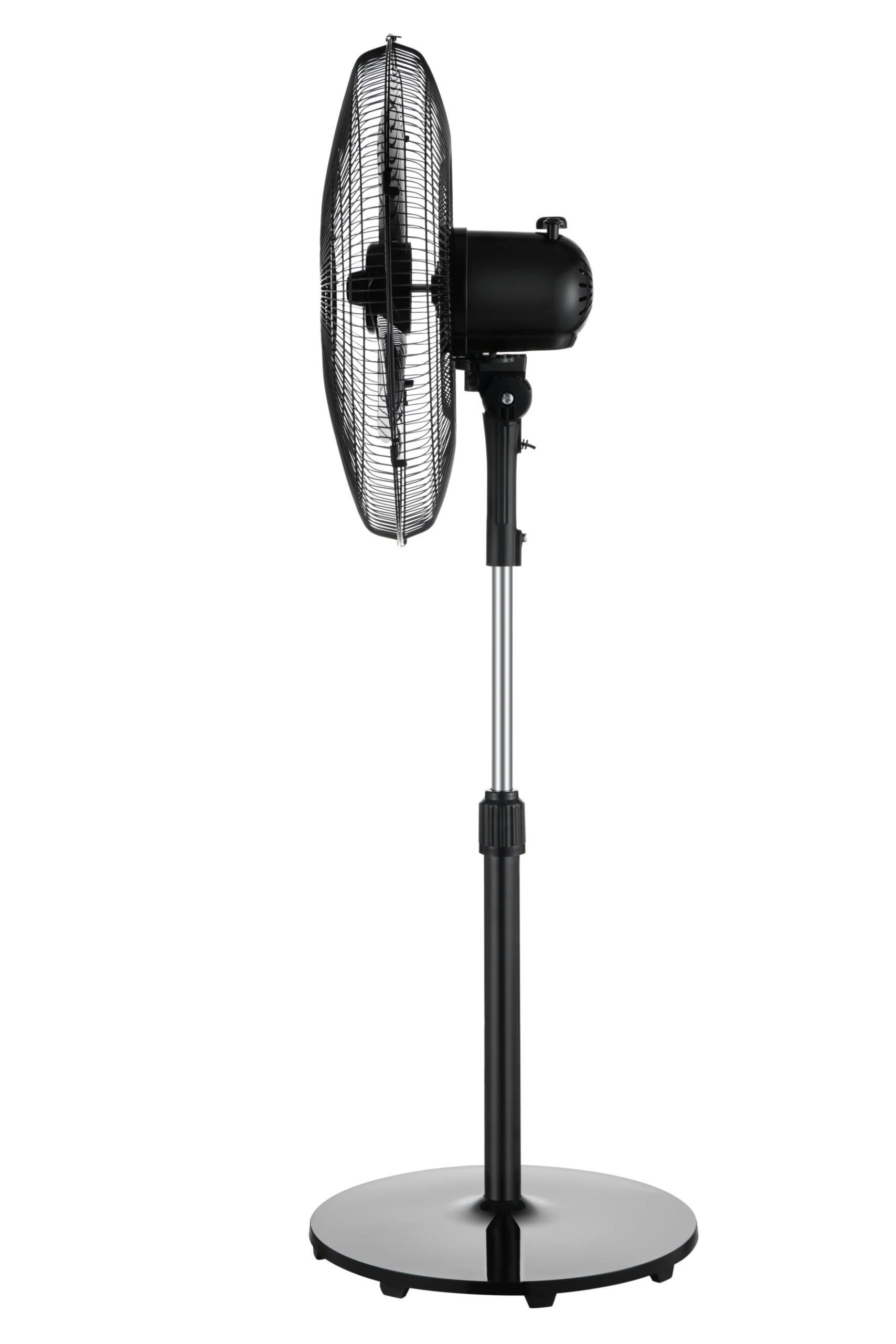 Mainstays 18″ Oscillating 3-Speed Pedestal Fan with Tilt Adjustable Fan Head. Black