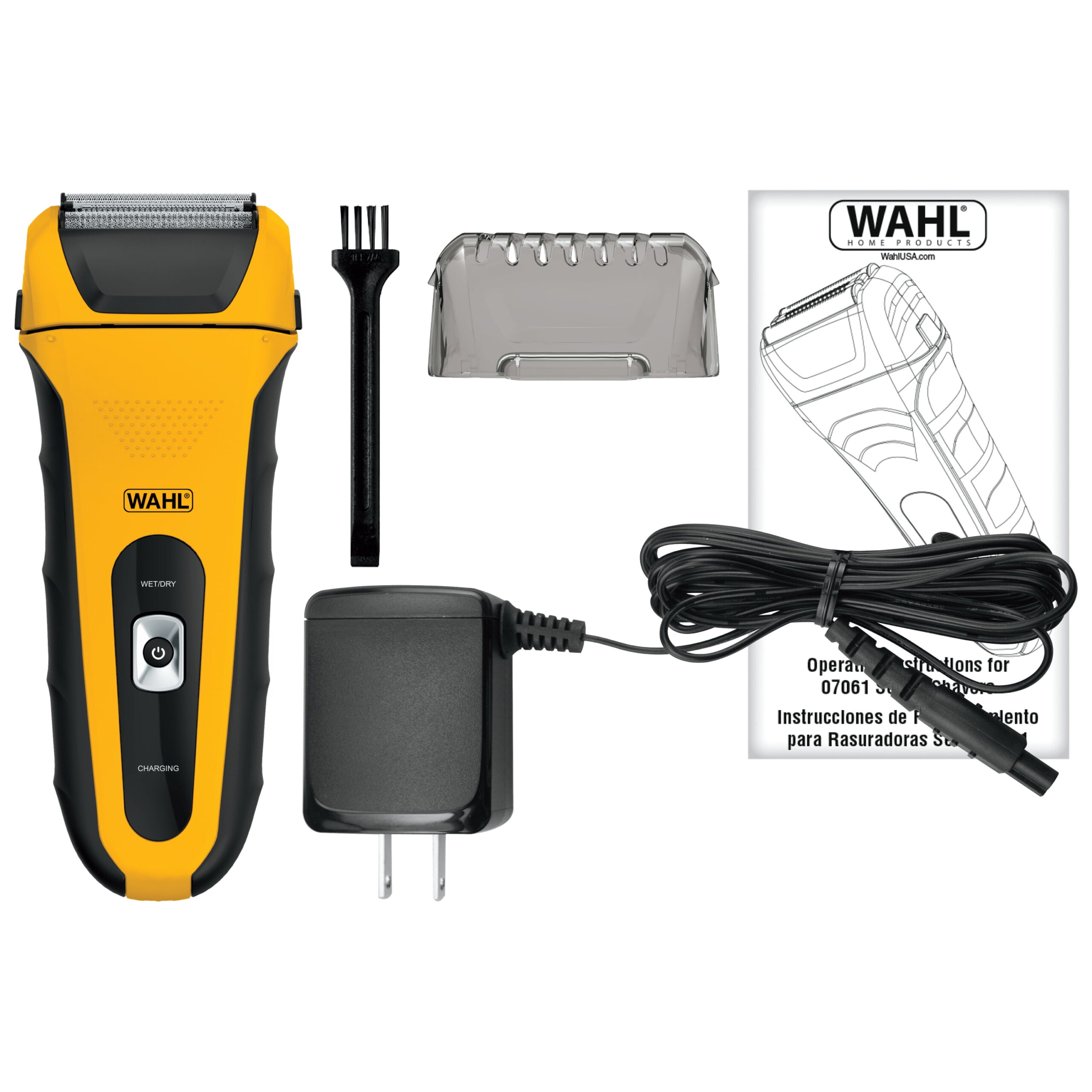 Wahl LifeProof Foil Shaver for Men. Electric Shaver. Rechargeable WaterProof Wet/Dry Lithium ion with Precision Trimmers 