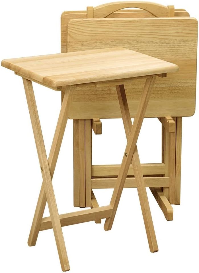 Winsome Wood Alex Snack Table Natural Set 5 Pc. 25.98 inches