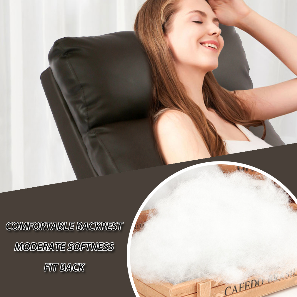 BestMassage Faux Leather Recliner. Brown