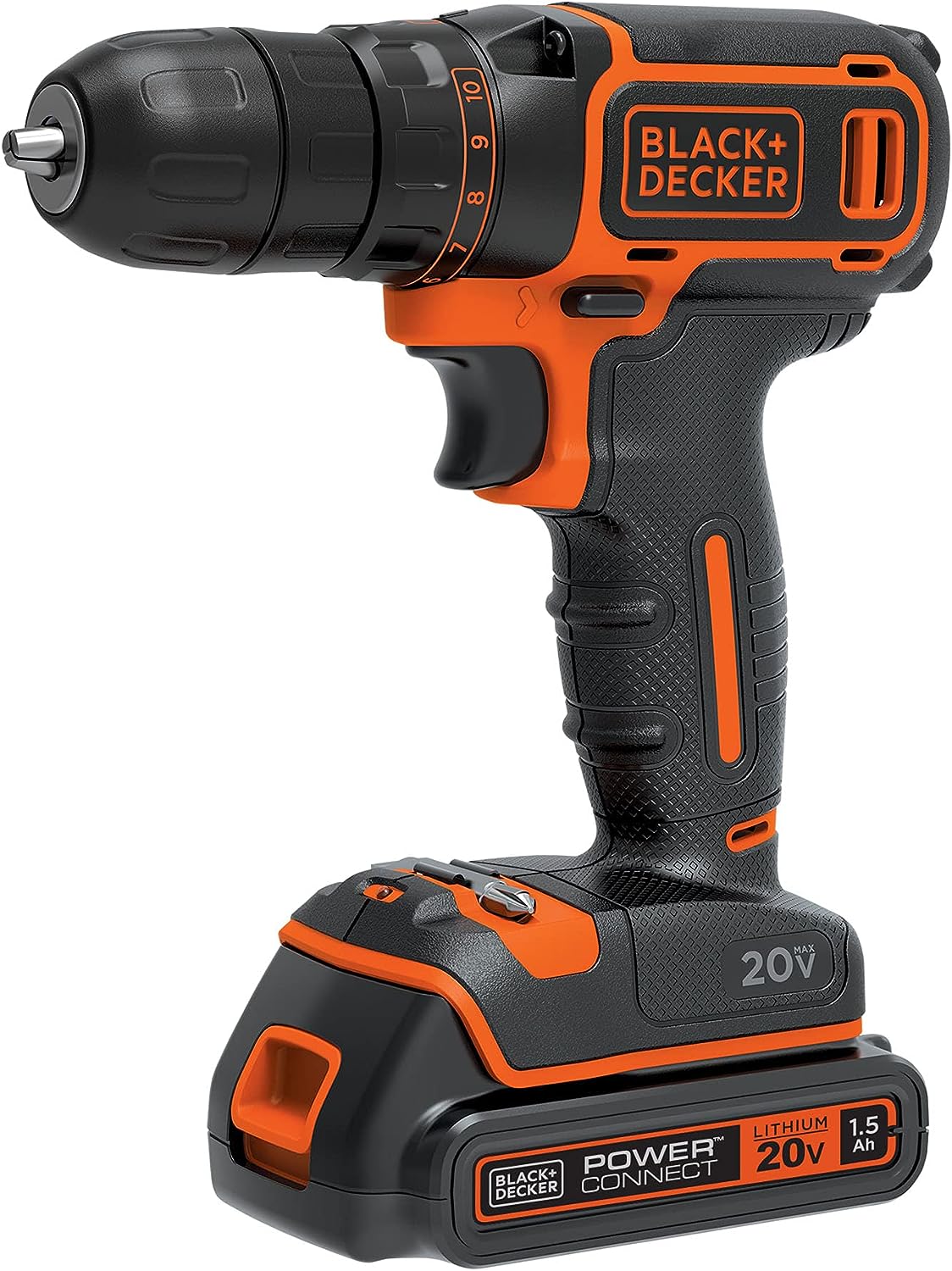 BLACK+DECKER 20V MAX Cordless Drill/Driver (BDCDD120C)