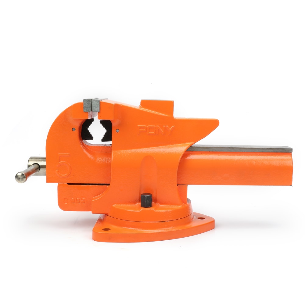 Pony 5-in Cast Iron Bench Vise