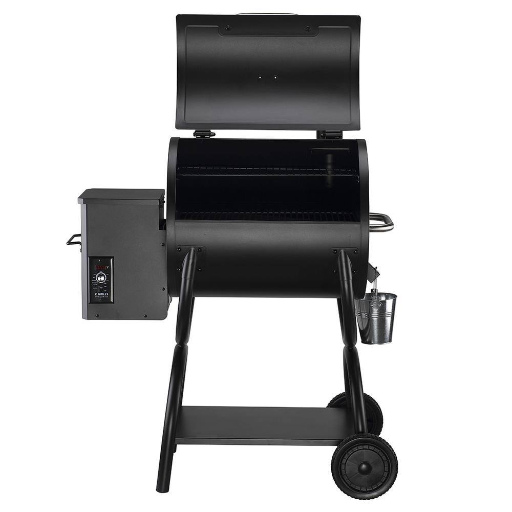 Z GRILLS ZPG-550A 590 sq. in. Pellet Grill and Smoker. Black