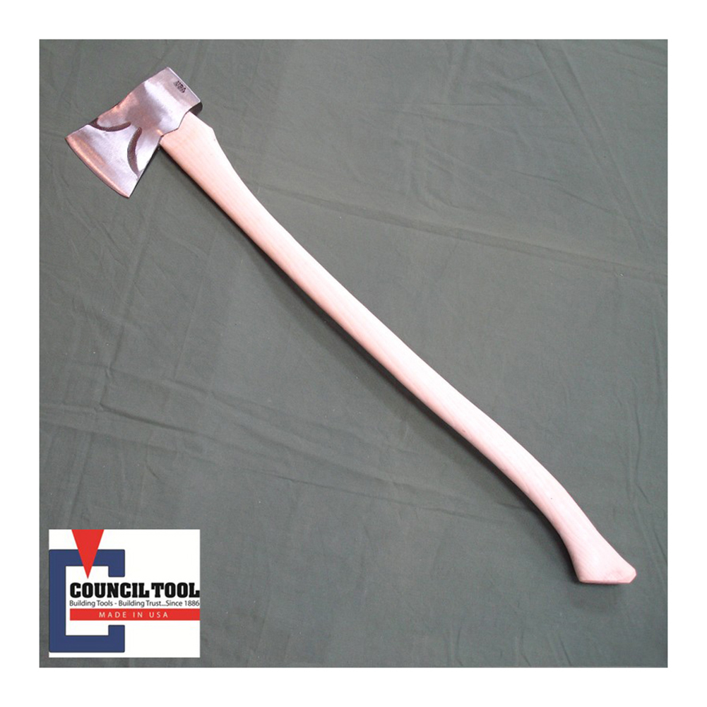 COUNCIL TOOL 3.5# Classic Jersey Pattern SB Axe w/ 36″ curved handle (35JC36C)