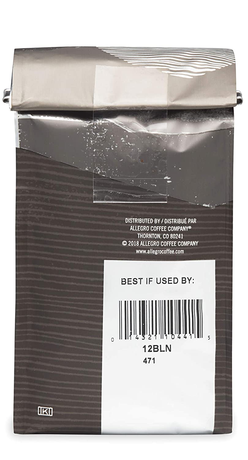 Allegro Coffee Blue Nile Blend Whole Bean Coffee. 12 oz
