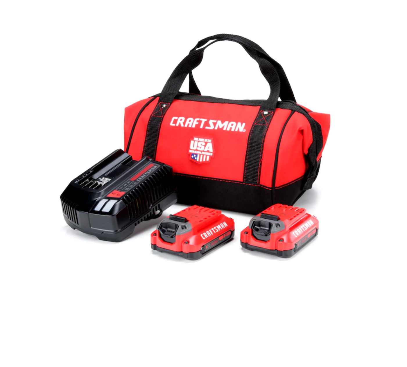 CRAFTSMAN CMCD720D2 V20 20-volt Max 1/2-in Brushless Cordless Drill (2-Batteries Included and Charger Included)