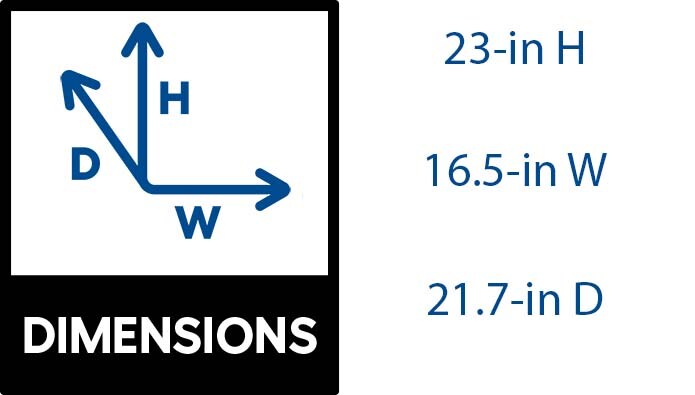 Rev-A-Shelf 50-Quart Soft Close Double Pull Out Trash Can