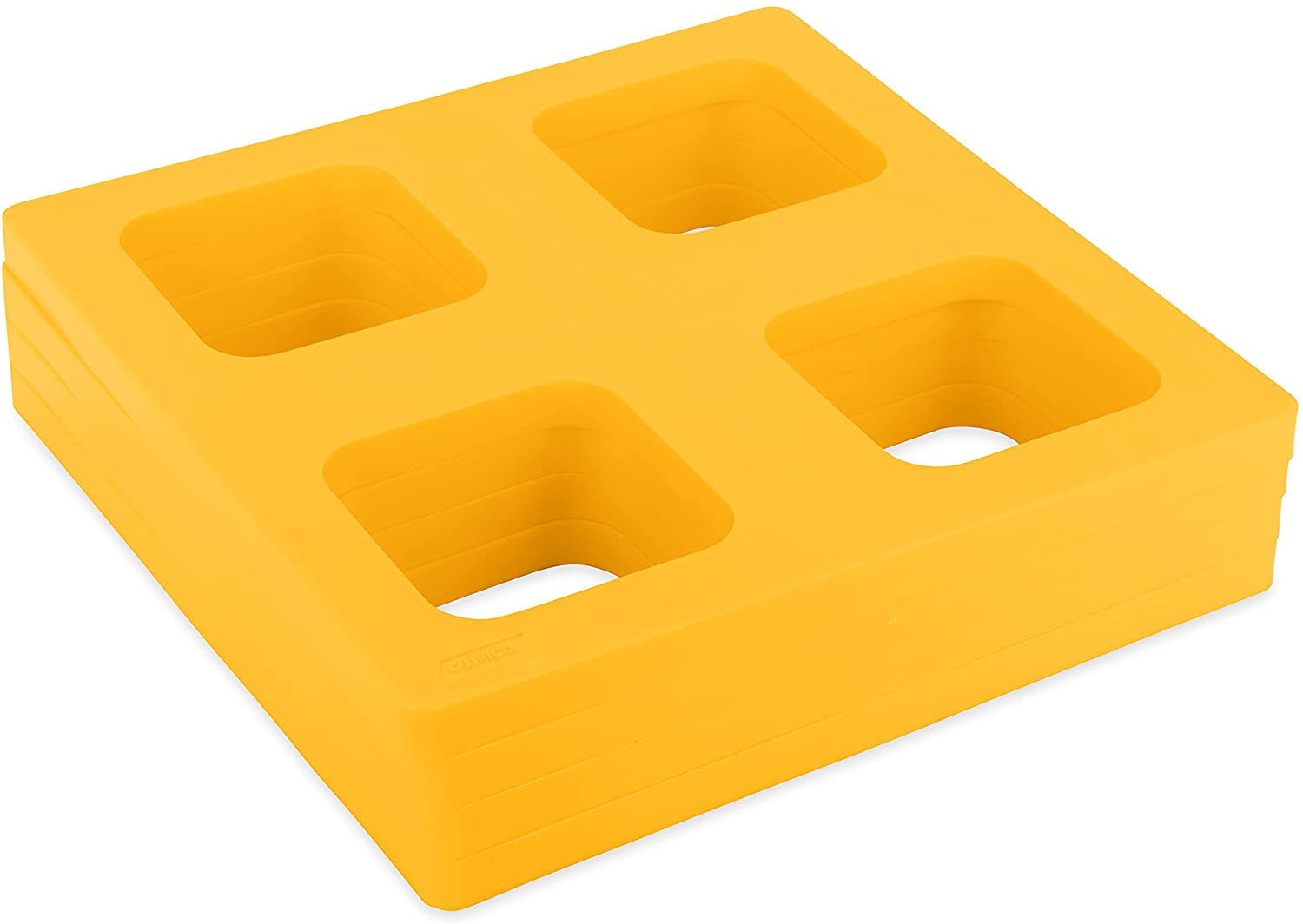 Camco Durable Leveling Block Caps. 4 Pack (44500) . Yellow