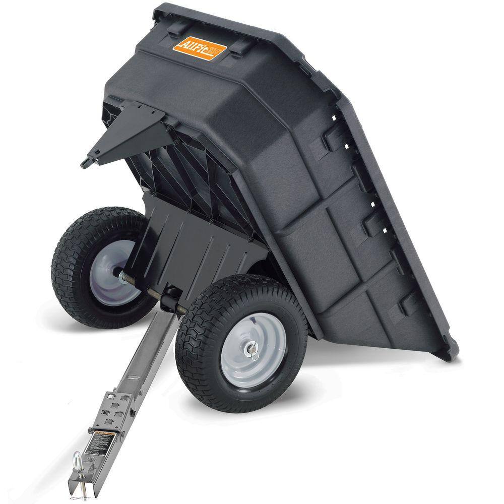 AllFitHD AF-1000PS 15 cu. ft. 1000 lb. Capacity Poly Swivel Dump Cart