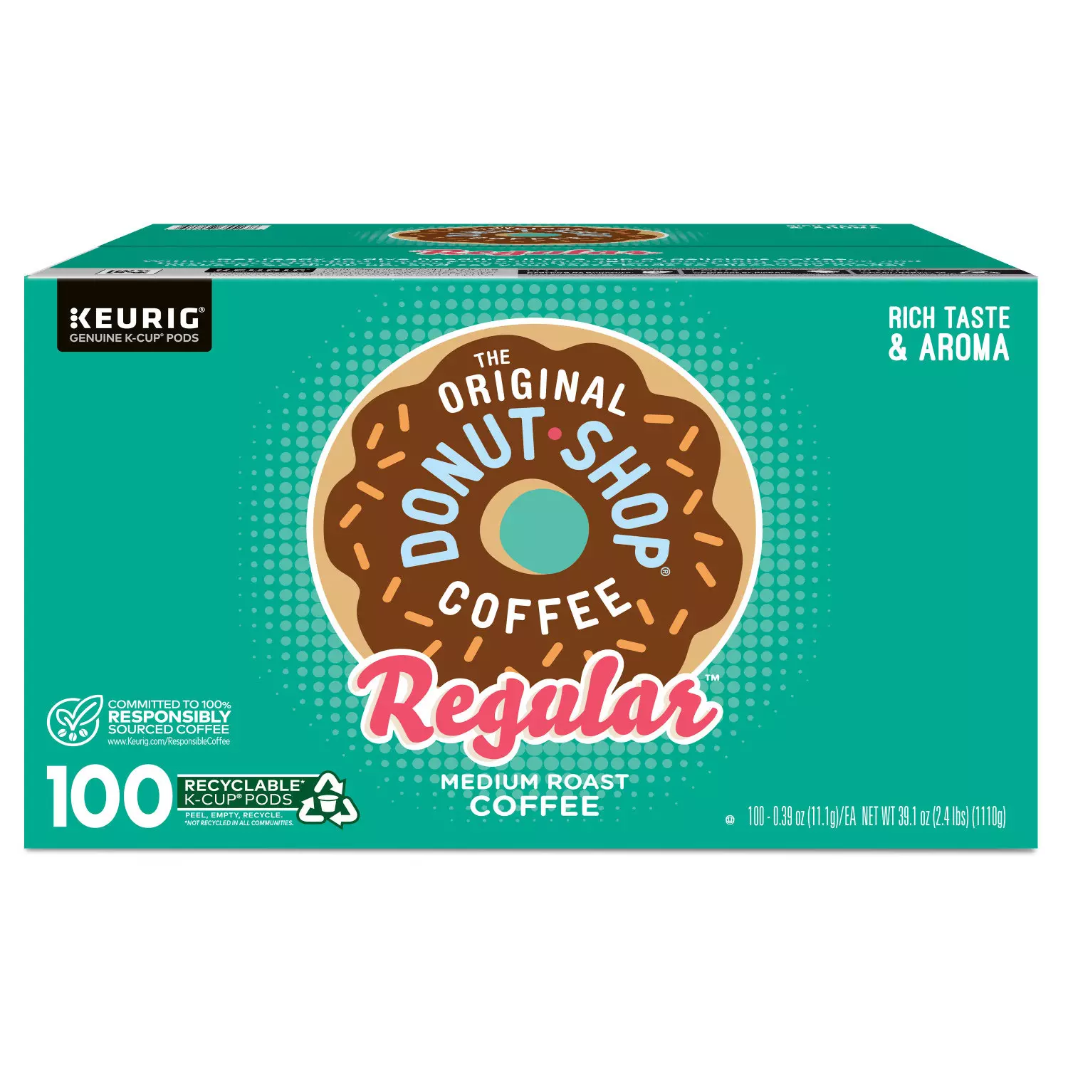The Original Donut Shop Regular Keurig K-Cup Pods (100 ct.)