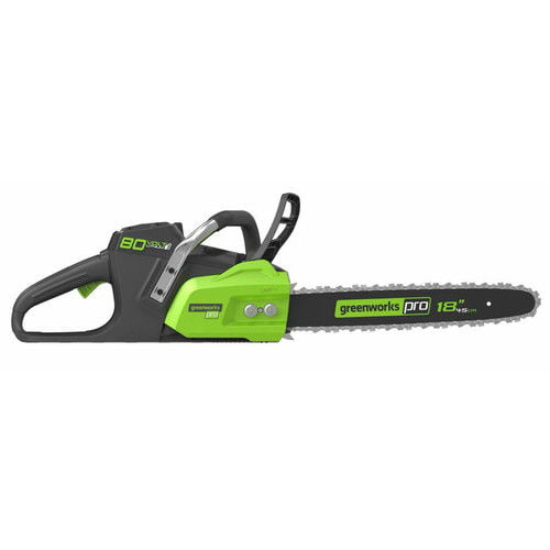 Greenworks Pro 80V 18″ Chainsaw w/ 2Ah Battery and Charger 2000002