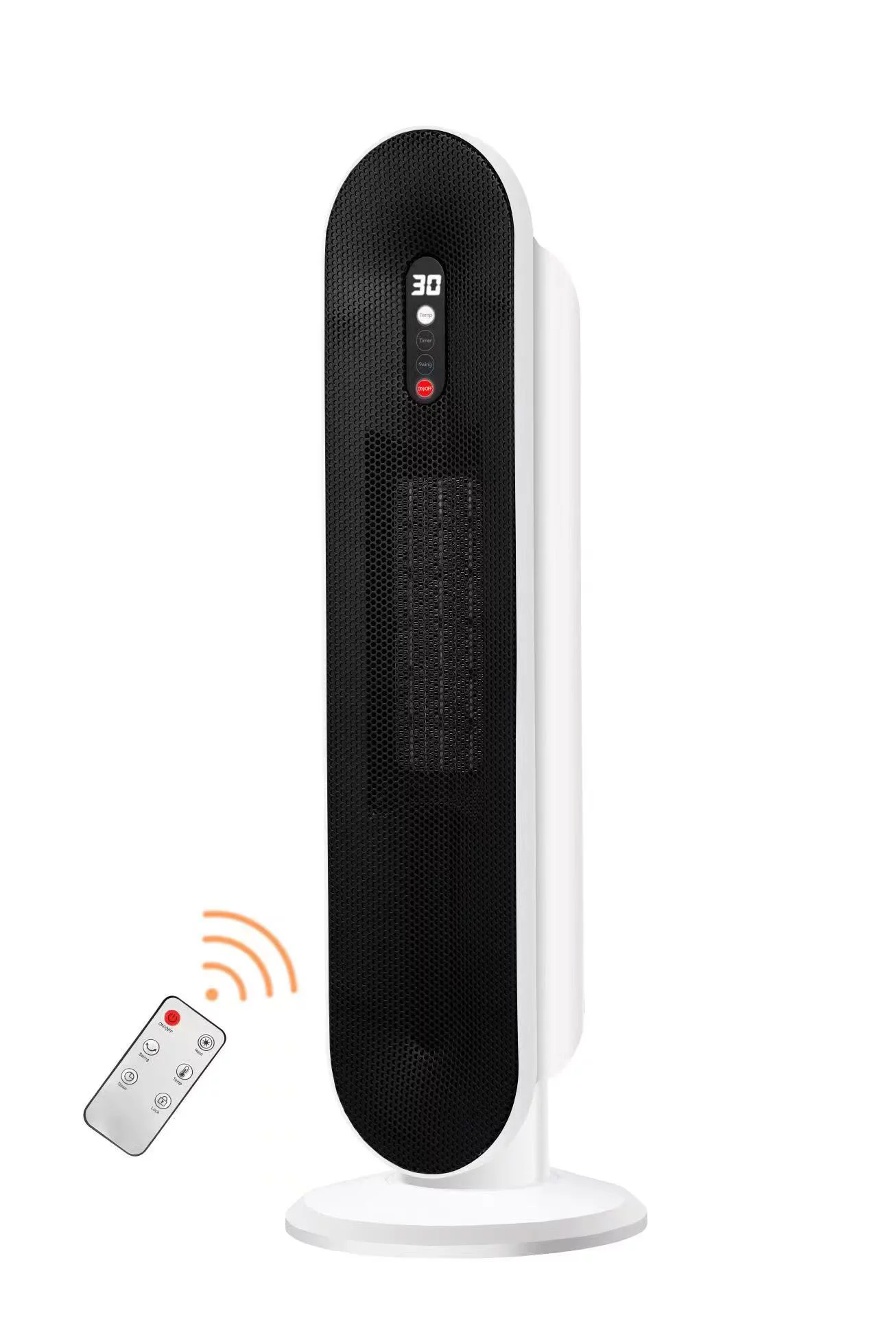 GIVIMO 1500W Electric Oscillating Ceramic Tower Space Heater. White