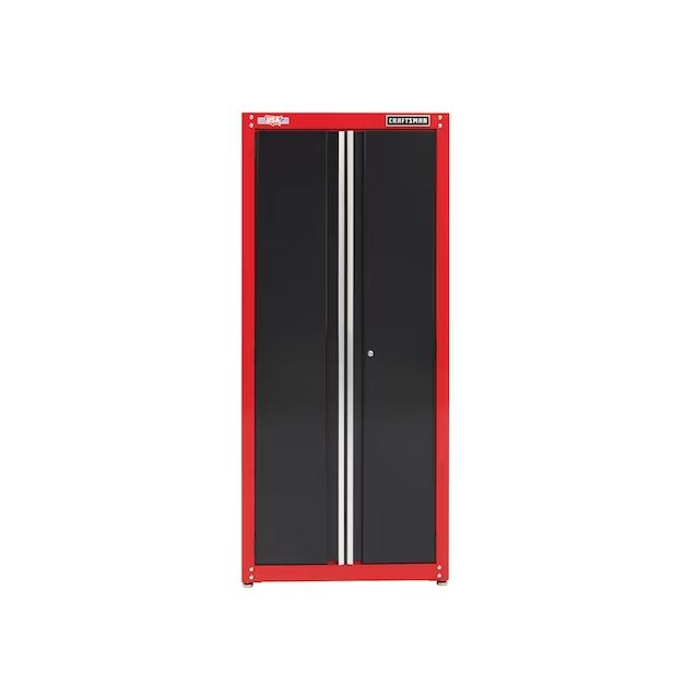 CRAFTSMAN CMST23201RB Steel Freestanding Garage Cabinet in Red (32-in W x 74-in H x 18-in D)