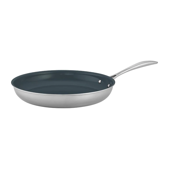 Zwilling  Clad CFX 12.5-in Steel with Non-stick Coating Skillet
