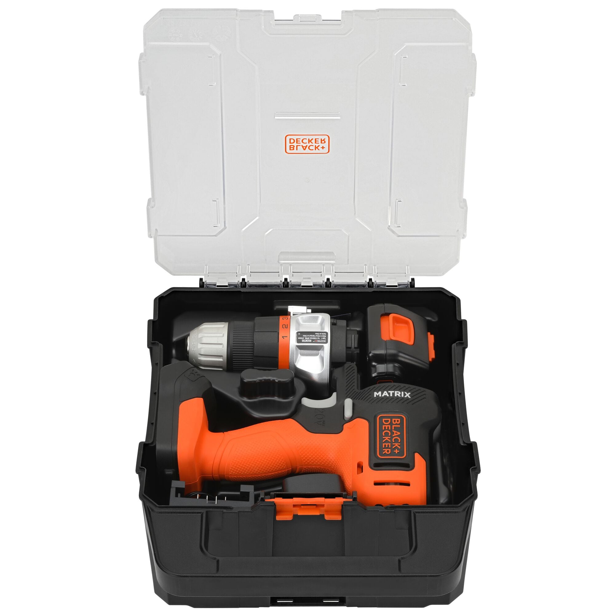 BLACK+DECKER MATRIX 20V MAX 1-Tool 20-volt Max Power Tool Combo Kit with Hard Case (1 Li-ion Battery Included and Charger Included)