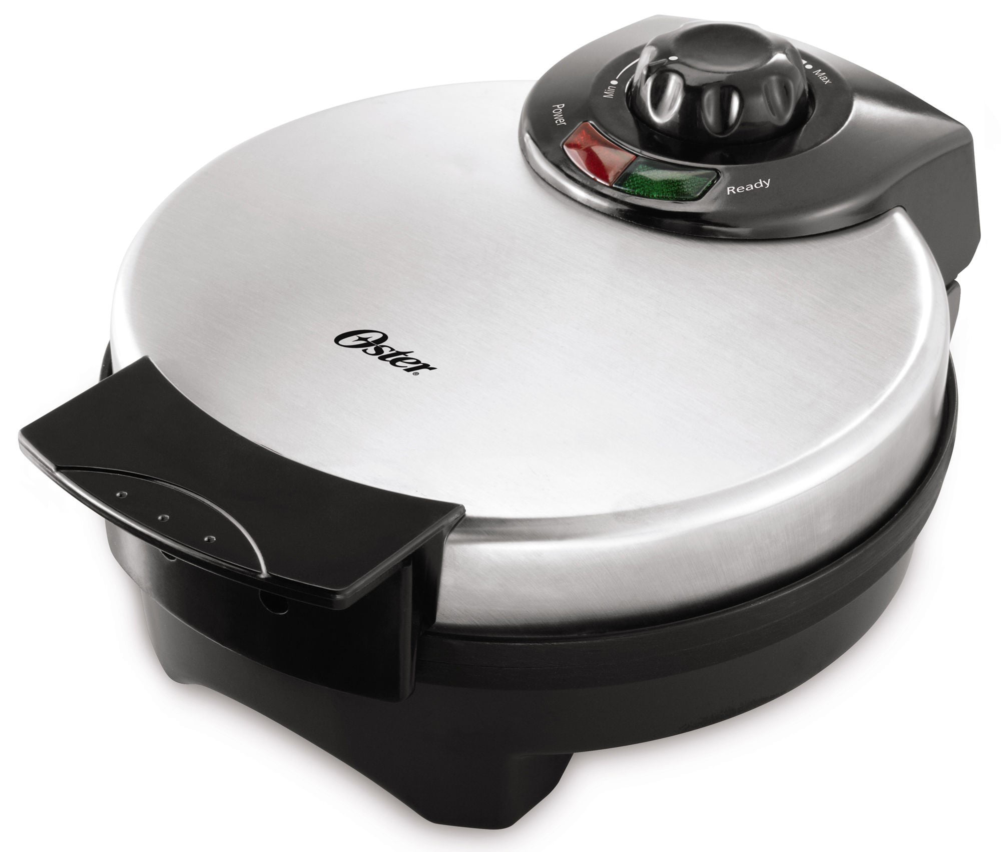 Oster 8″ Nonstick Belgian Waffle Maker with Temperature Control. Silver