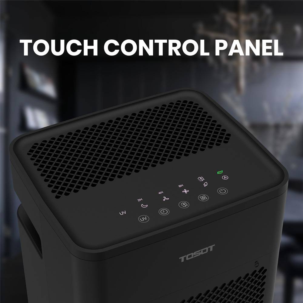 Tosot KJ350G Air Purifier with H13 True HEPA Filter for Home
