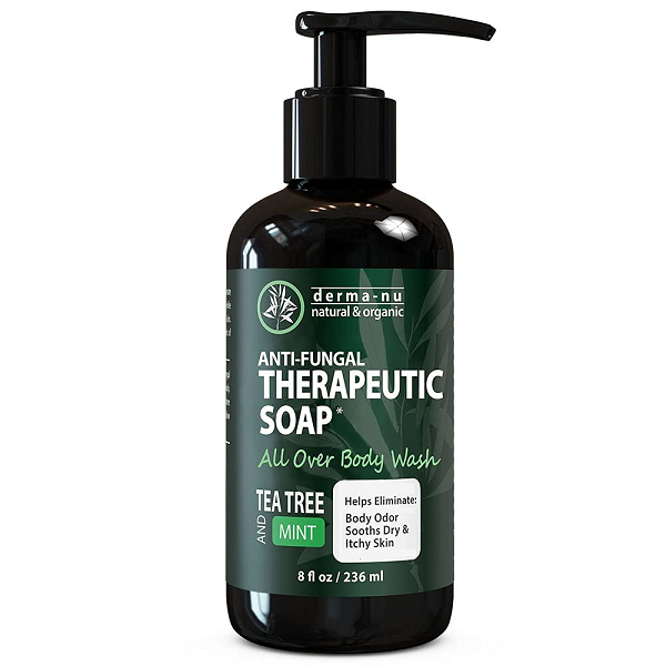 Antifungal Soap and Antibacterial Body Wash - Body Acne Wash. Tea Tree Soap