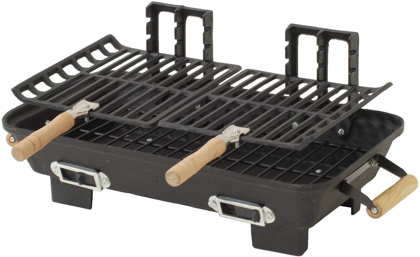 Marsh Allen 30052AMZ Kay Home Product-s Cast Iron Hibachi Charcoal Grill. 10 by 18-Inch