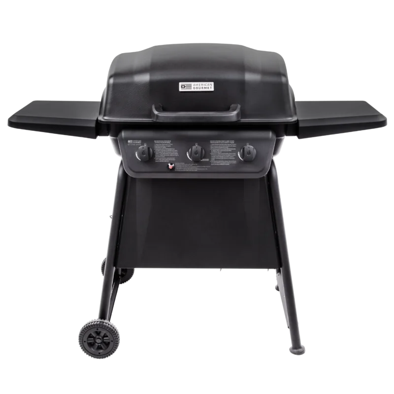 American Gourmet 463773717 Char-Broil Classic 360 3-Burner Liquid Propane Gas Grill. Black