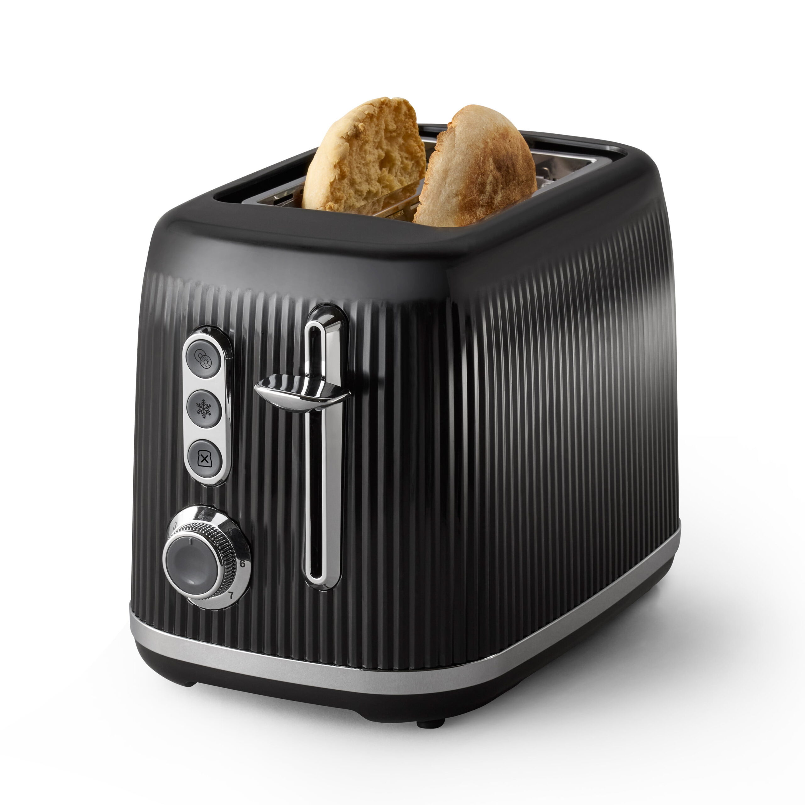Oster® 2-Slice Toaster with Extra-Wide Slots. Black
