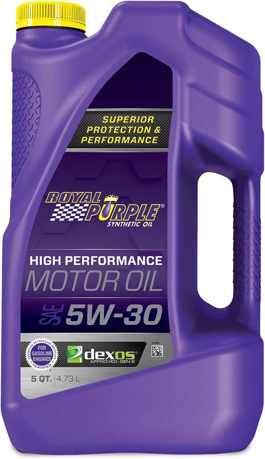 Royal Purple 51530 API-Licensed SAE 5W-30 High Performance Synthetic Motor Oil - 5 qt. Model:ROY51530