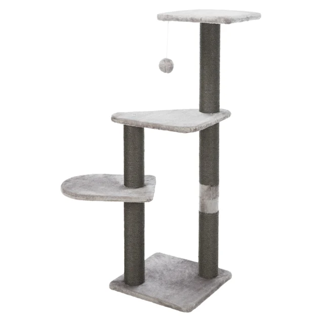 Trixie DreamWorld Altea Grey Paw Print Cat Tree. 46″ H