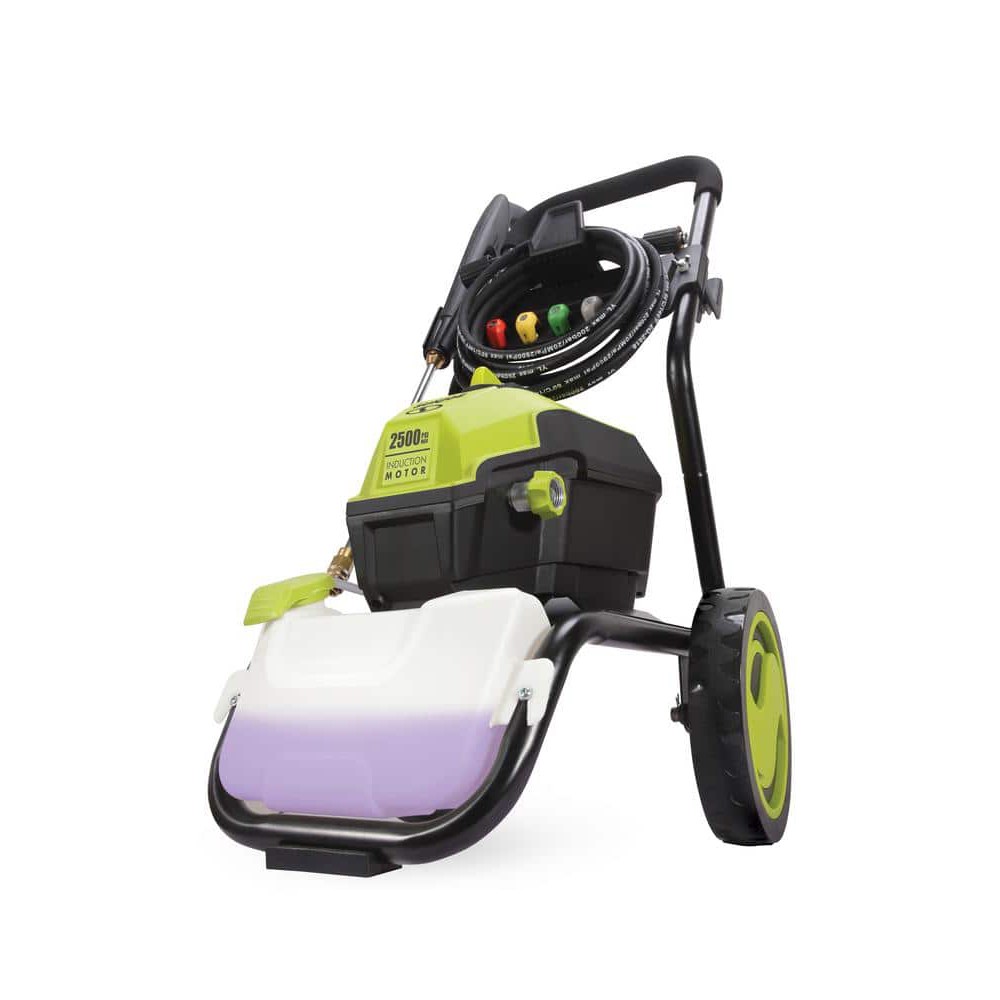 Sun Joe SPX4500 2500 PSI 1.48 GPM Induction Motor Roll Cage Electric Pressure Washer