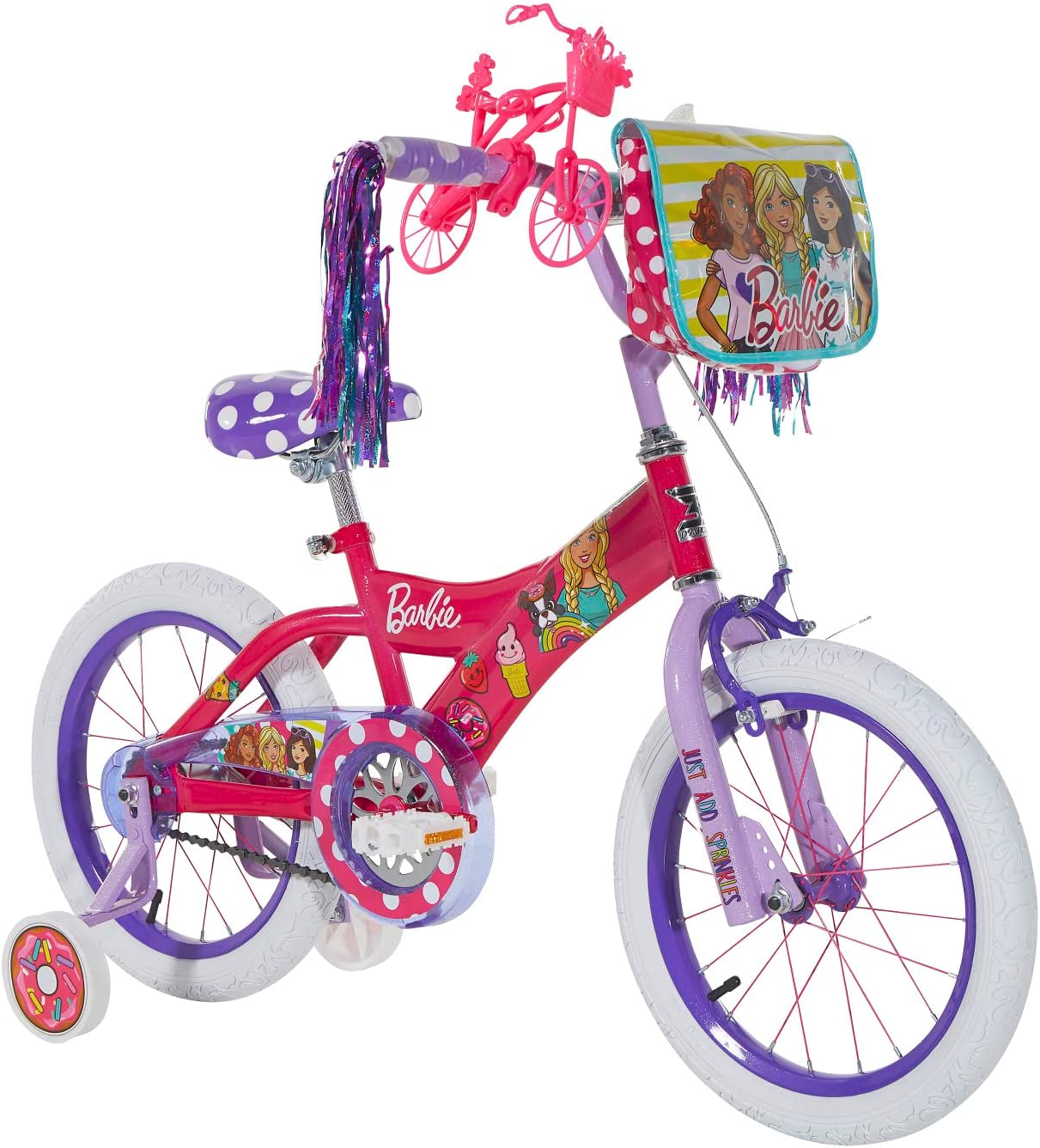 Dynacraft Barbie Sweets 16″ Bike. Pink