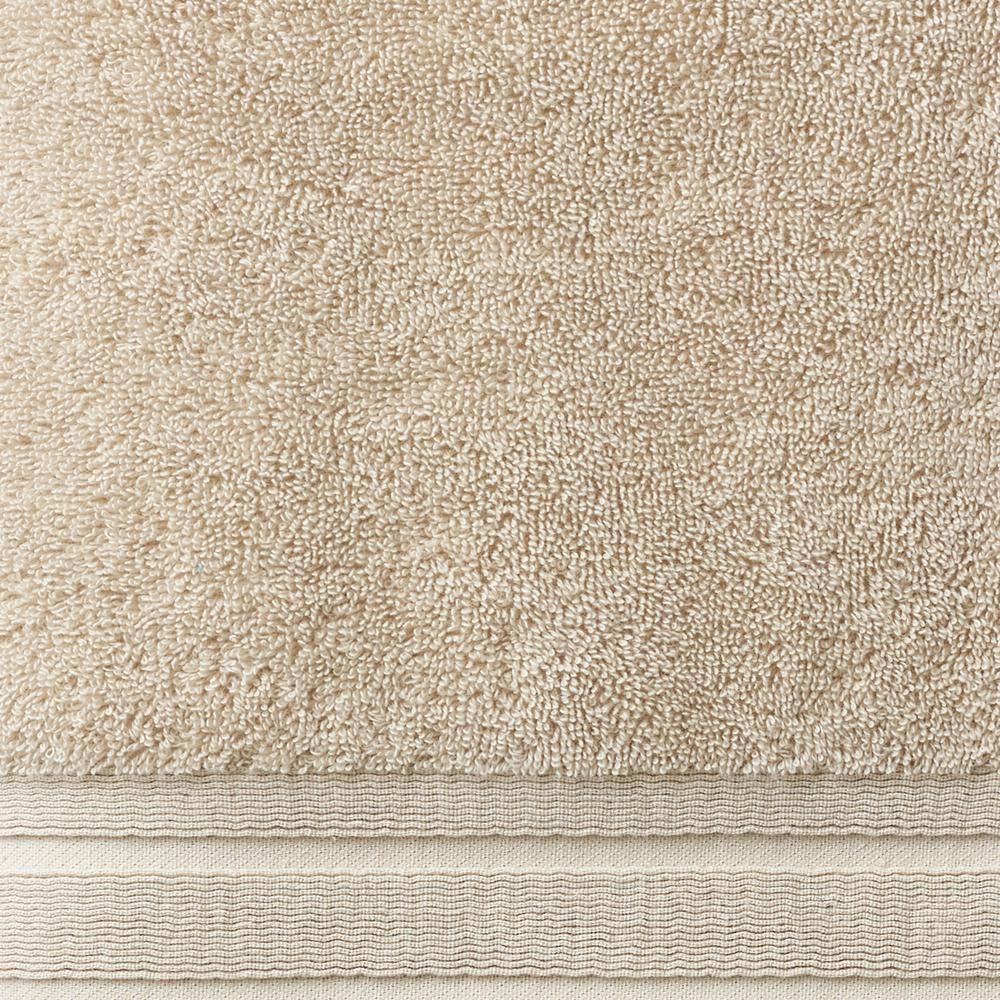 The Company Store  Company Cotton 6-Piece Jute Turkish Cotton Bath Towel Set - Jute