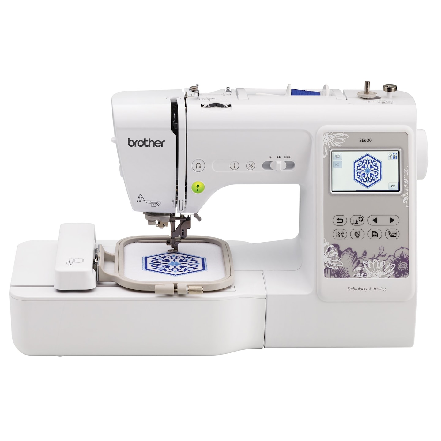 Brother SE600 Computerized Sewing and Embroidery Machine