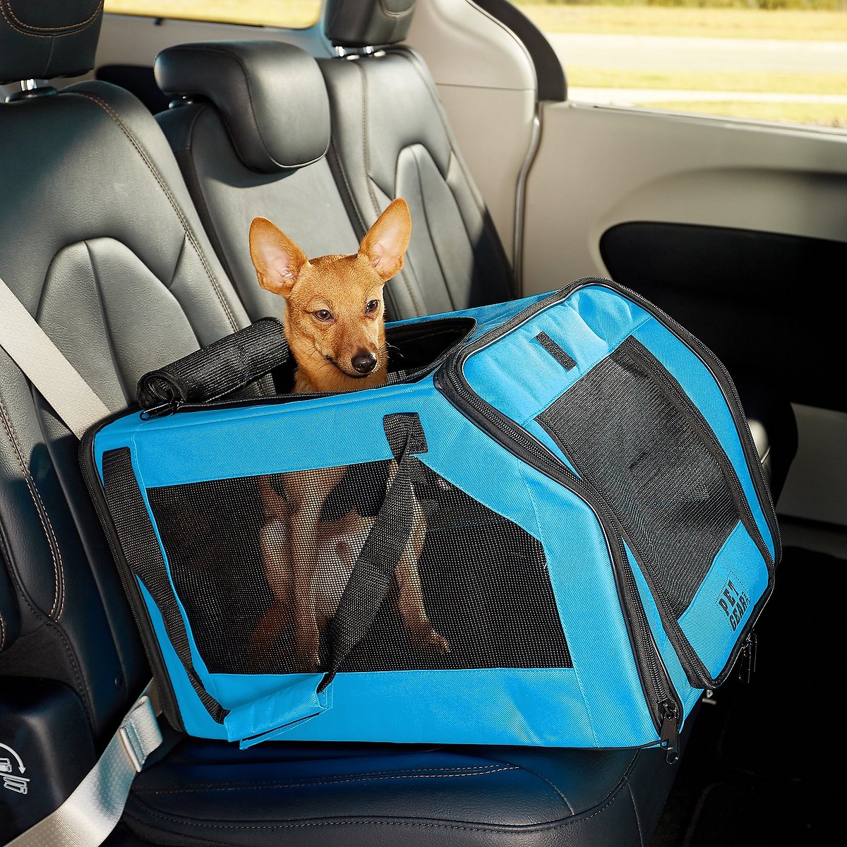 Pet Gear Signature Dog & Cat Car Seat & Carrier Bag. Aqua
