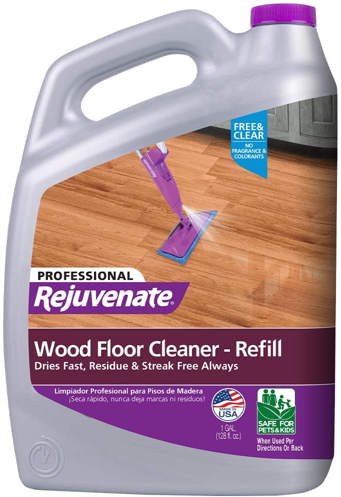 Rejuvenate High-Performance Professional Hardwood Floor Cleaner 128oz