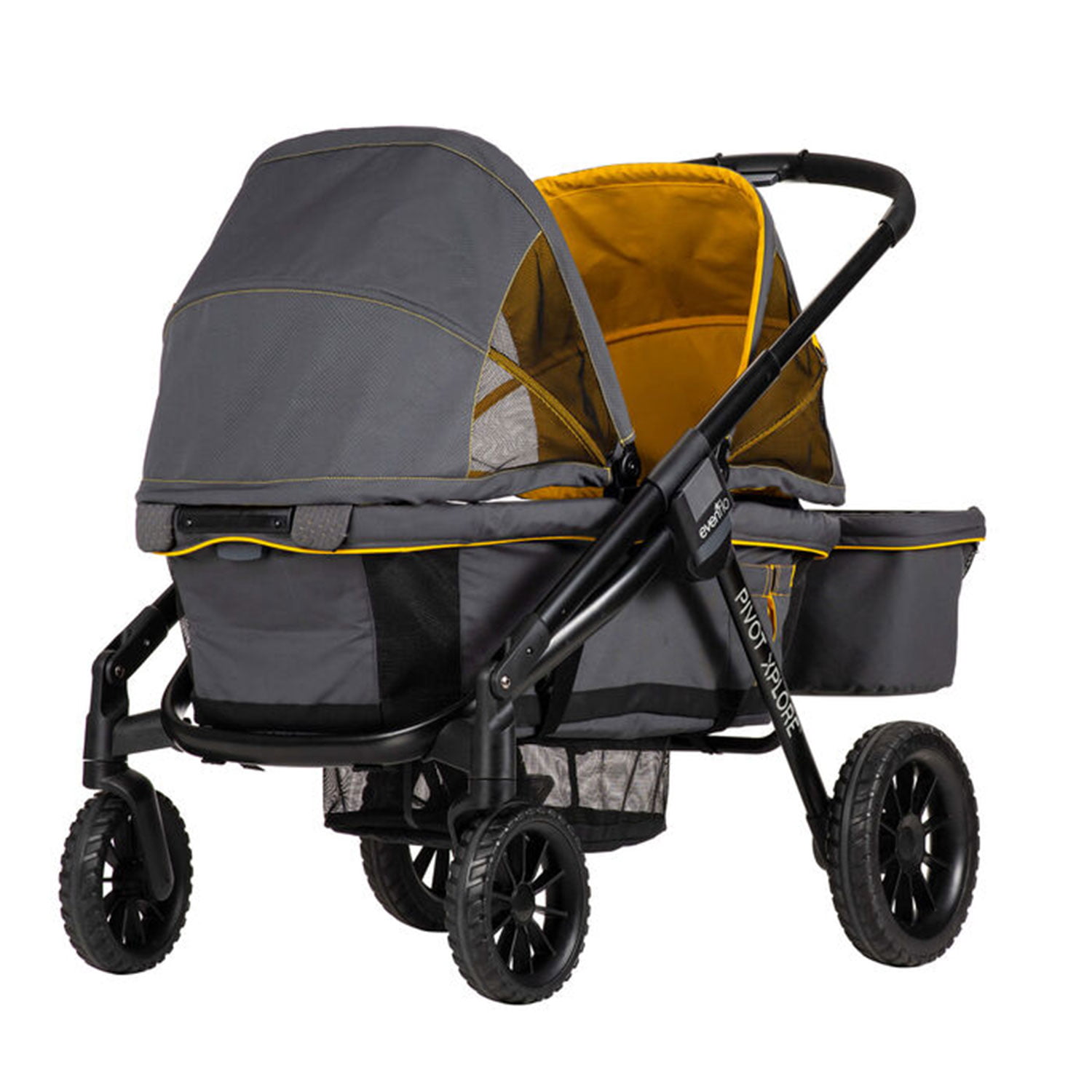 Evenflo Pivot Xplore All-Terrain Stroller Wagon (Adventurer Gray)