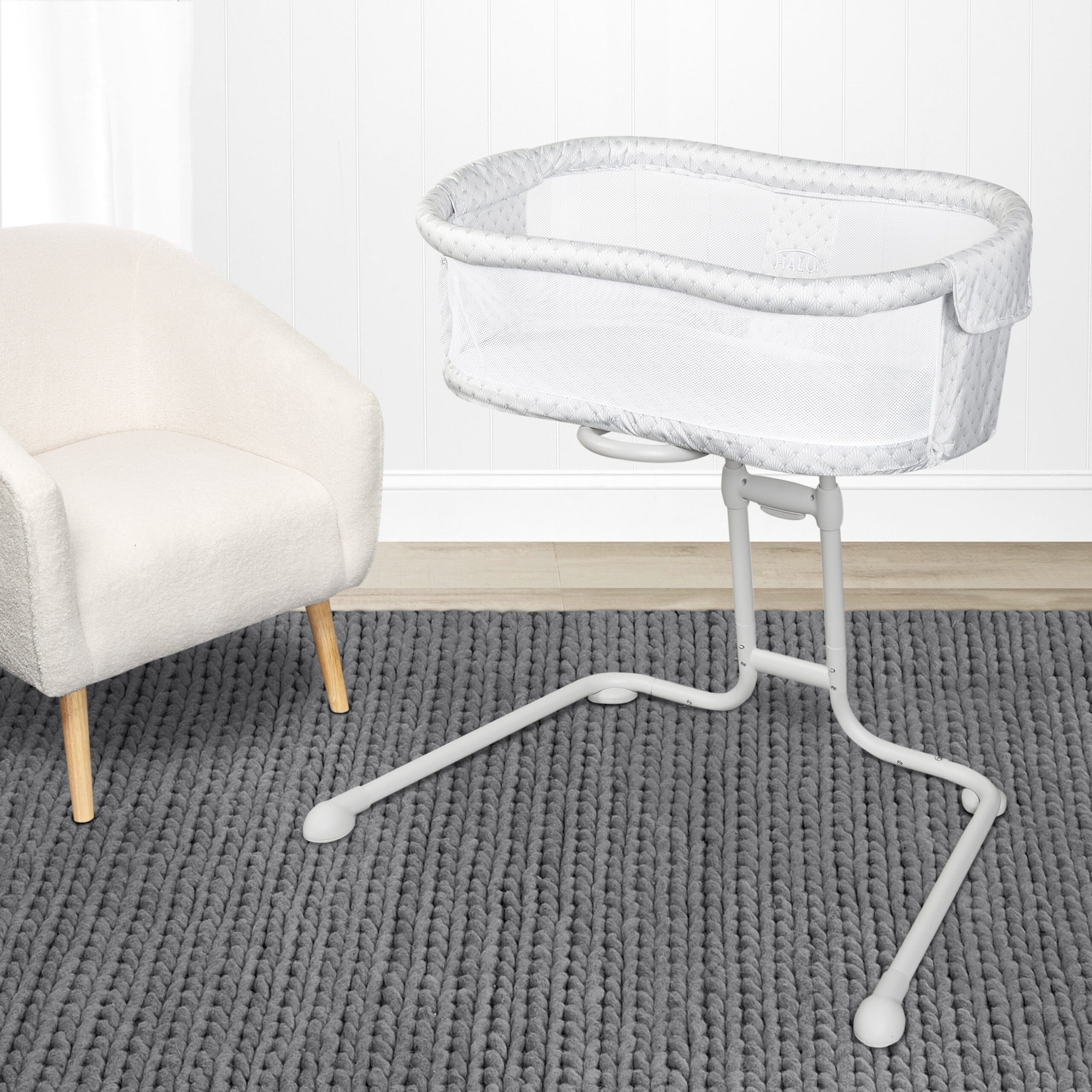 Halo® Bassinest® Glide Sleeper - Baby Bassinet - Infant - 0-5 Months - Plume