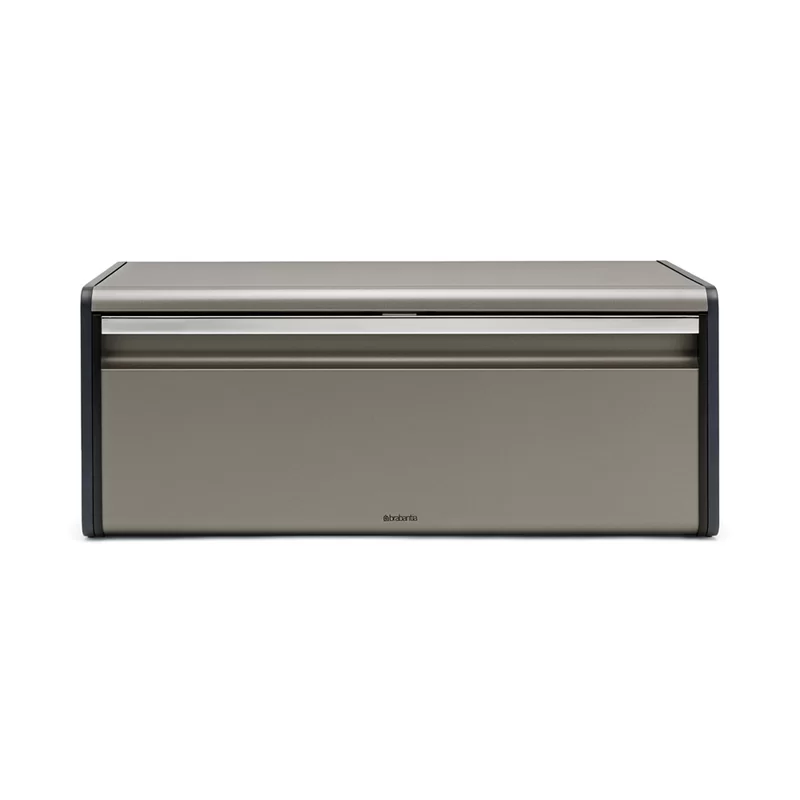 Brabantia 299384 Fall Front Platinum Bread Box