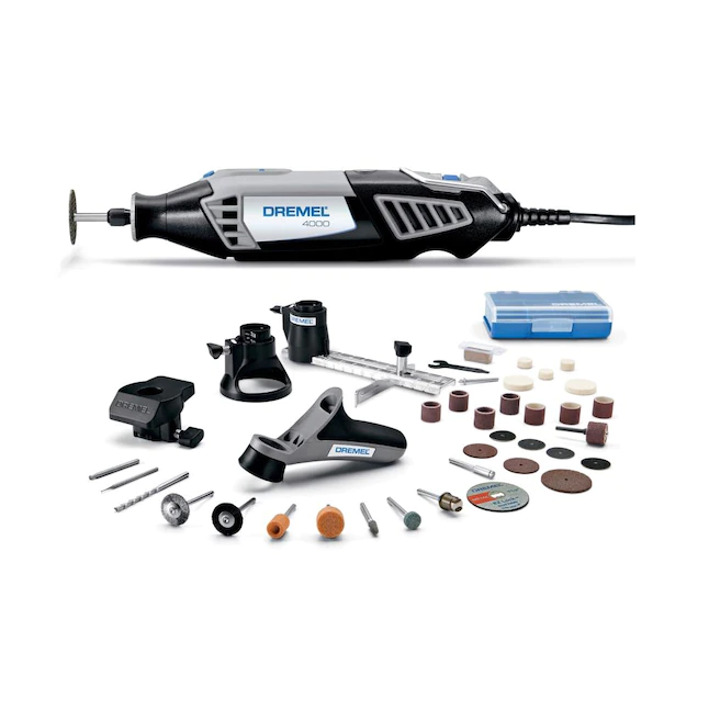 Dremel  4000 39-Piece Variable Speed Corded 1.6-Amp Multipurpose Rotary Tool with Hard Case