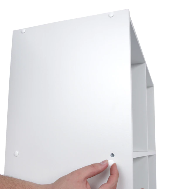 ClosetMaid  35.88-in H x 24.13-in W x 11.63-in D-Drawers White Stackable Wood Laminate 6 Cube Organizer