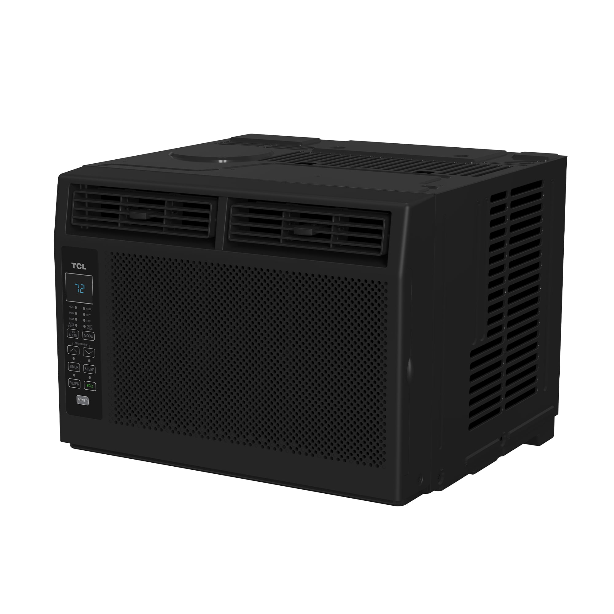 TCL 5.000 BTU Window Air Conditioner. 150 sq. ft.. LED Display. Included Remote. Black. W5W3M-B