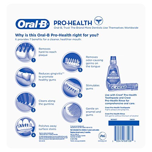 Oral-B Pro Health All In One Soft Toothbrushes. 6 Count