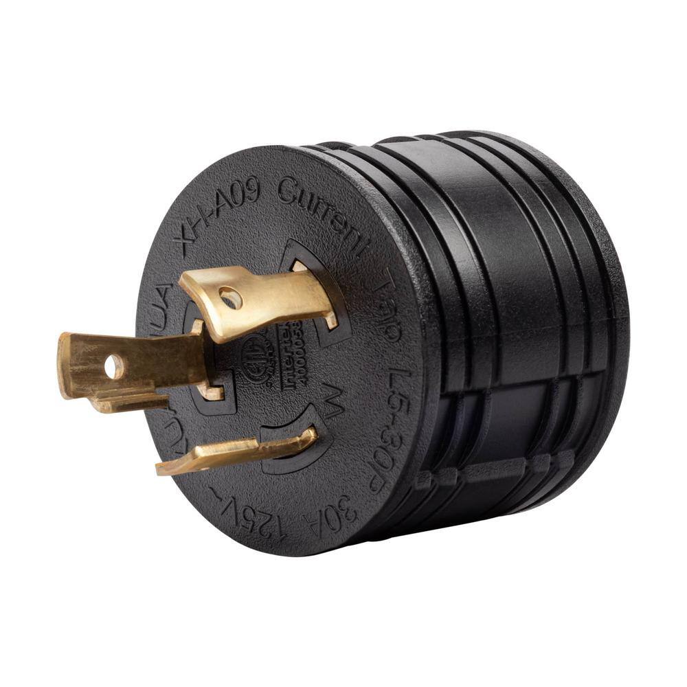 Westinghouse 30154A 30 Amp 120-Volt L5-30P to TT-30R Generator Plug Adapter