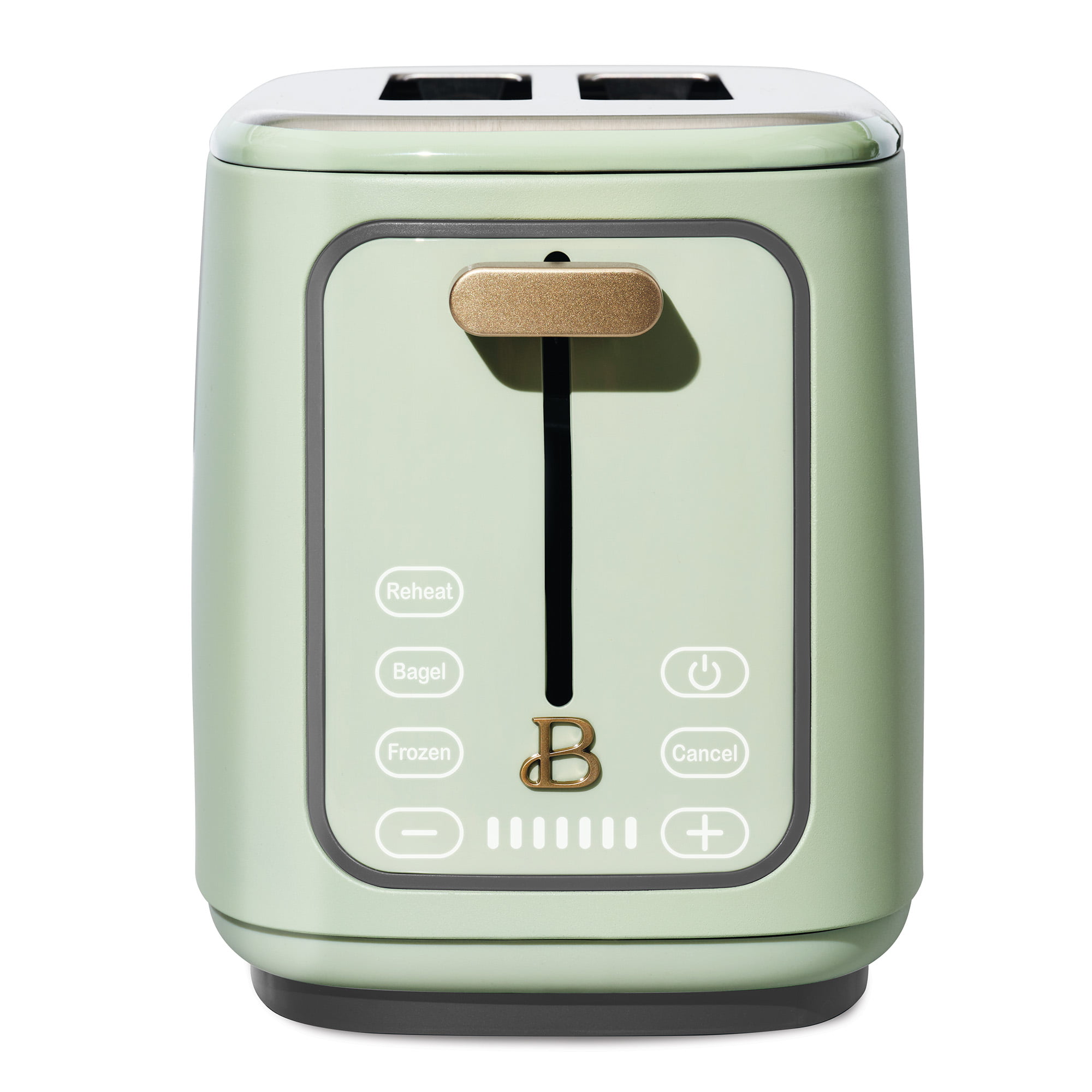 Beautiful 2 Slice Touchscreen Toaster. Sage Green by Drew Barrymore