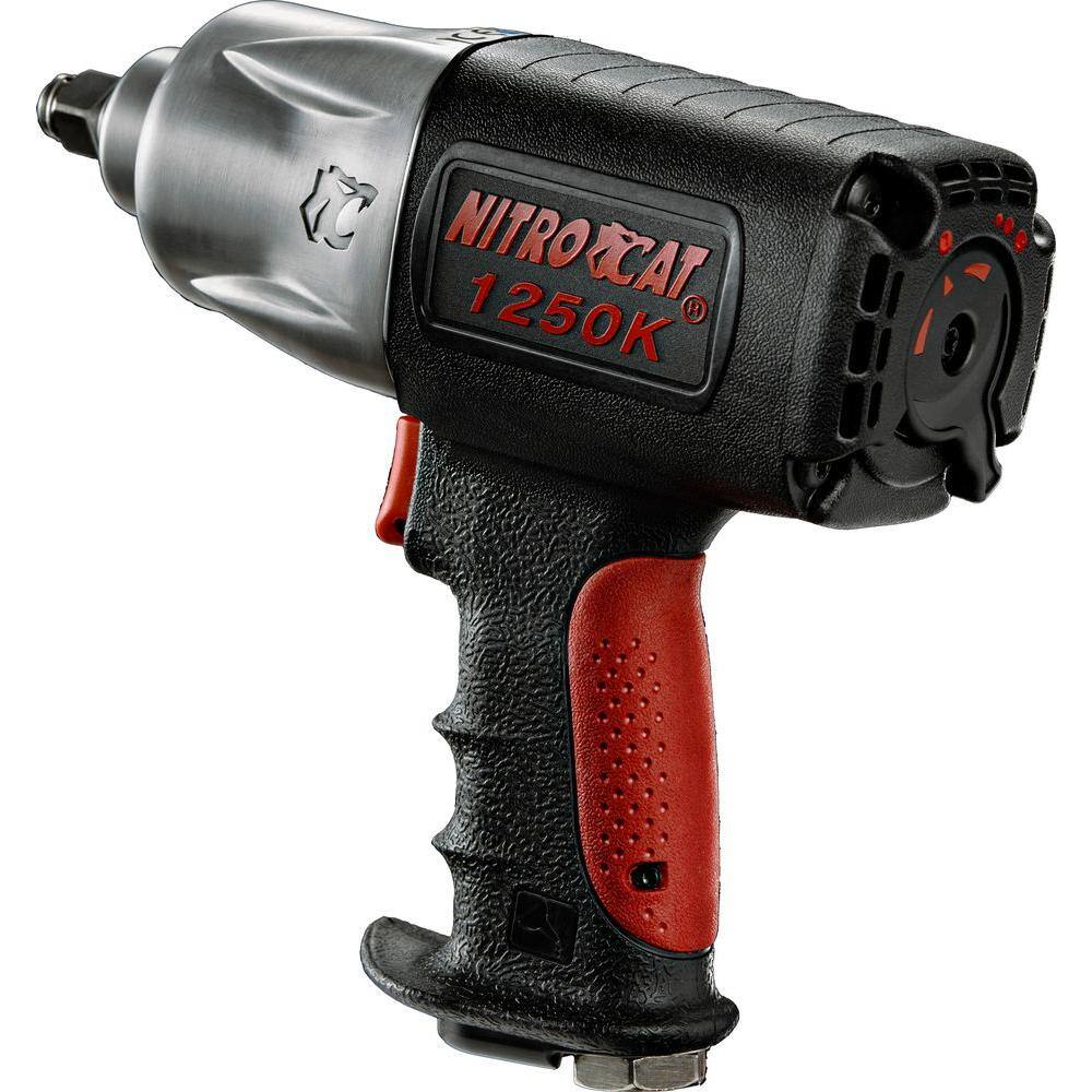 NITROCAT 1250-K 1/2 in. Kevlar Twin Clutch Impact Wrench