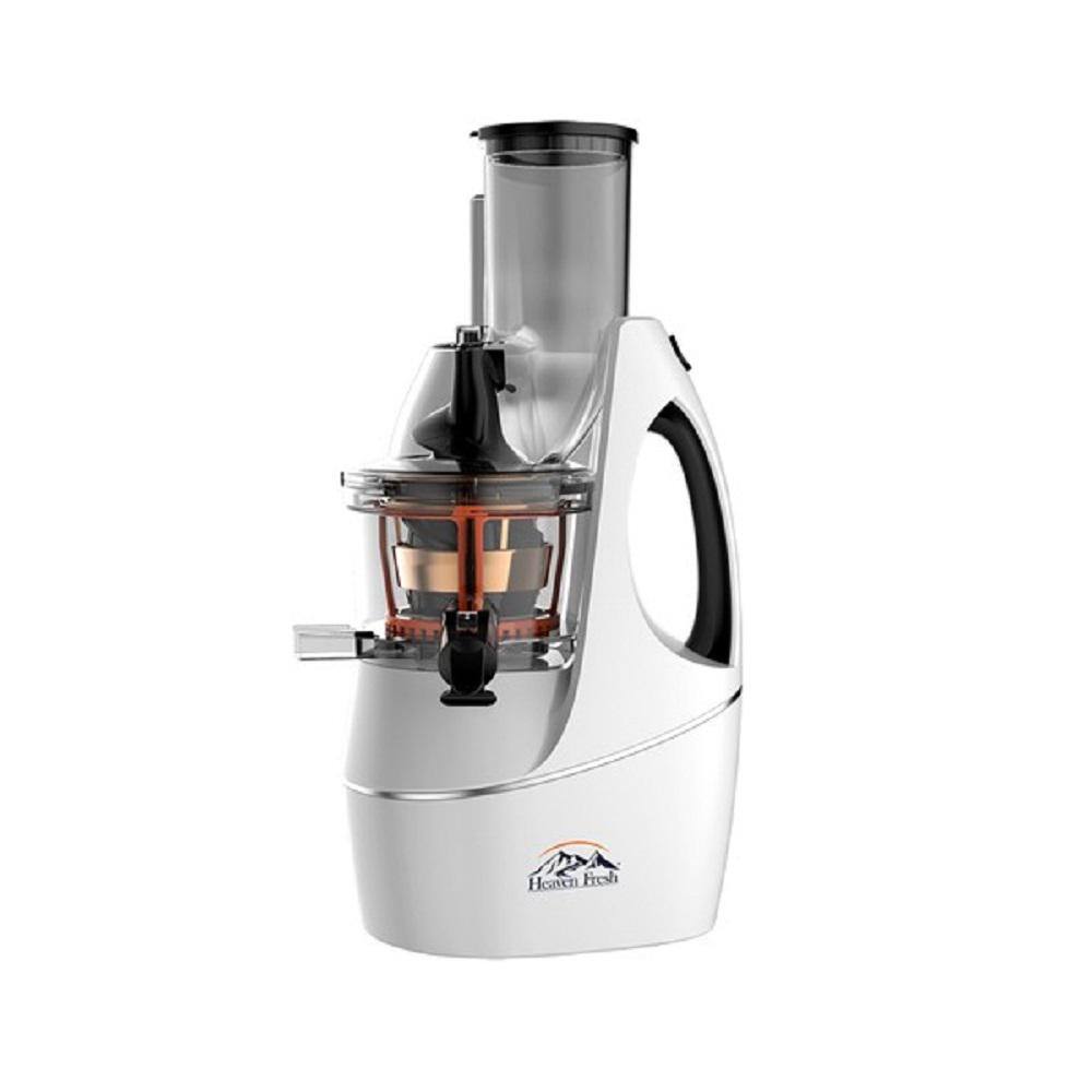 Heaven Fresh  Ultra Silent 1 fl. oz. Pearl White Cold Press Juicer
