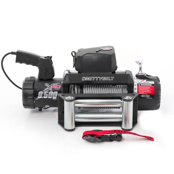 Smittybilt 97495 XRC Series GEN2 Winch - 9.500 lb. Capacity - Steel Cable -Black