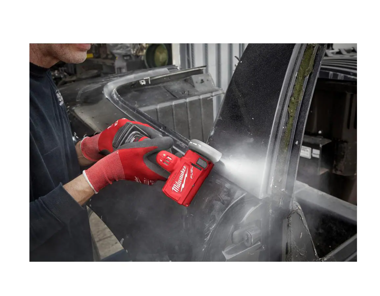 Milwaukee 2522-21XC-49-94-3000-49-94-3005-49-94-30 M12 FUEL 12-Volt 3 in. Lithium-Ion Brushless Cordless Cut Off Saw Kit with Battery Charger and 3 in. Blades (5-Pack)