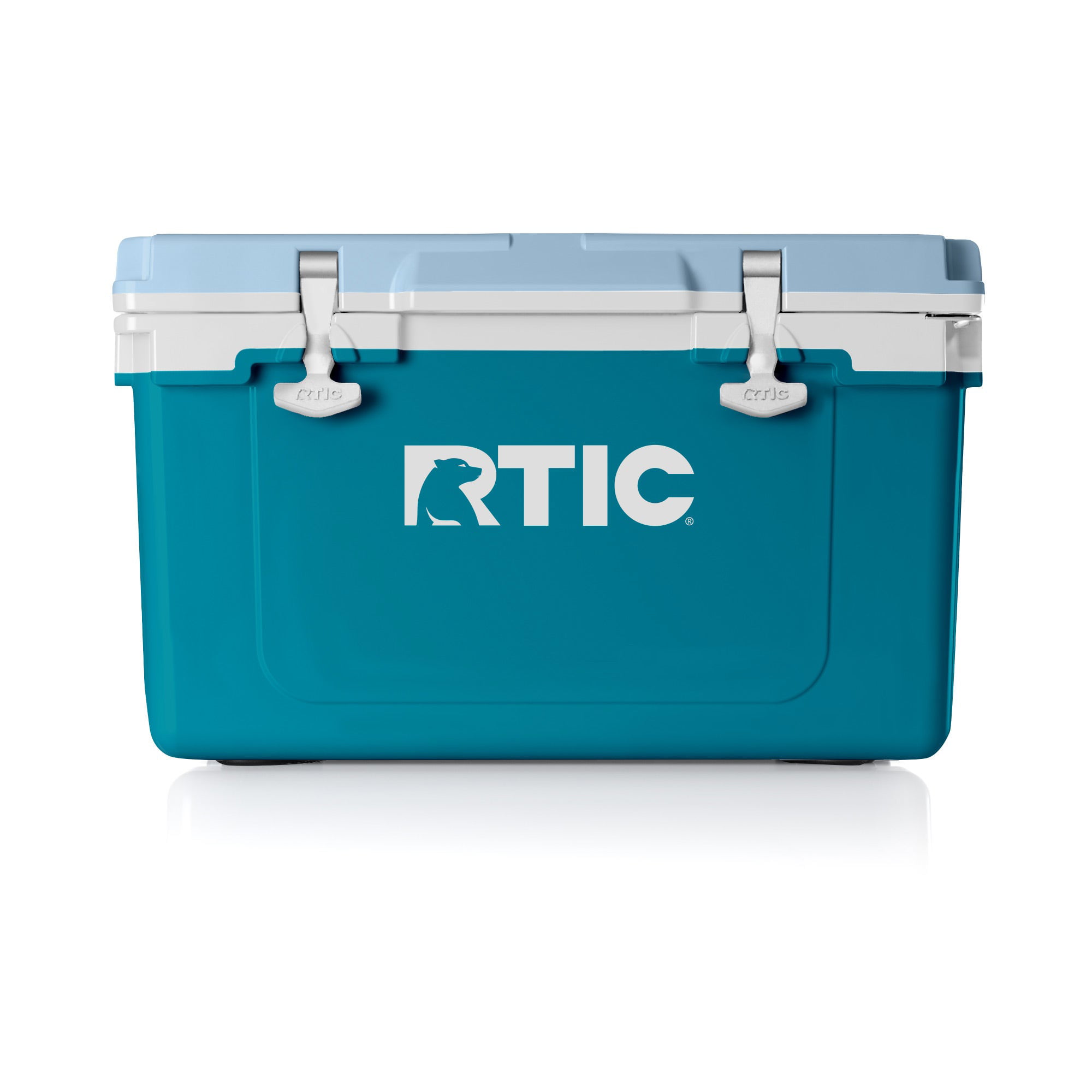 RTIC Ultra-Light 32 Quart Hard Cooler Insulated Portable Ice Chest Box for Drink. 30% Lighter Than Rotomolded Coolers. Deep Harbor/RTIC Ice