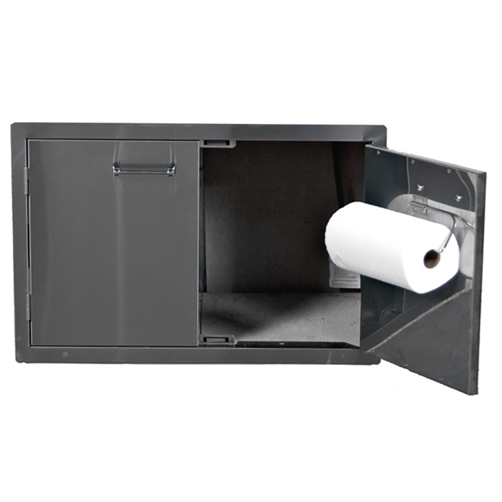 Lion Premium Grills L3322 33 x 22 in. Double Door Grills with Tray