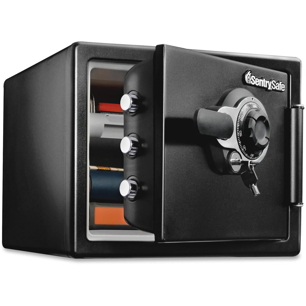 SentrySafe SFW082DTB Fire and Water-Resistant Safe with Dial Lock. 0.82 Cu. ft.