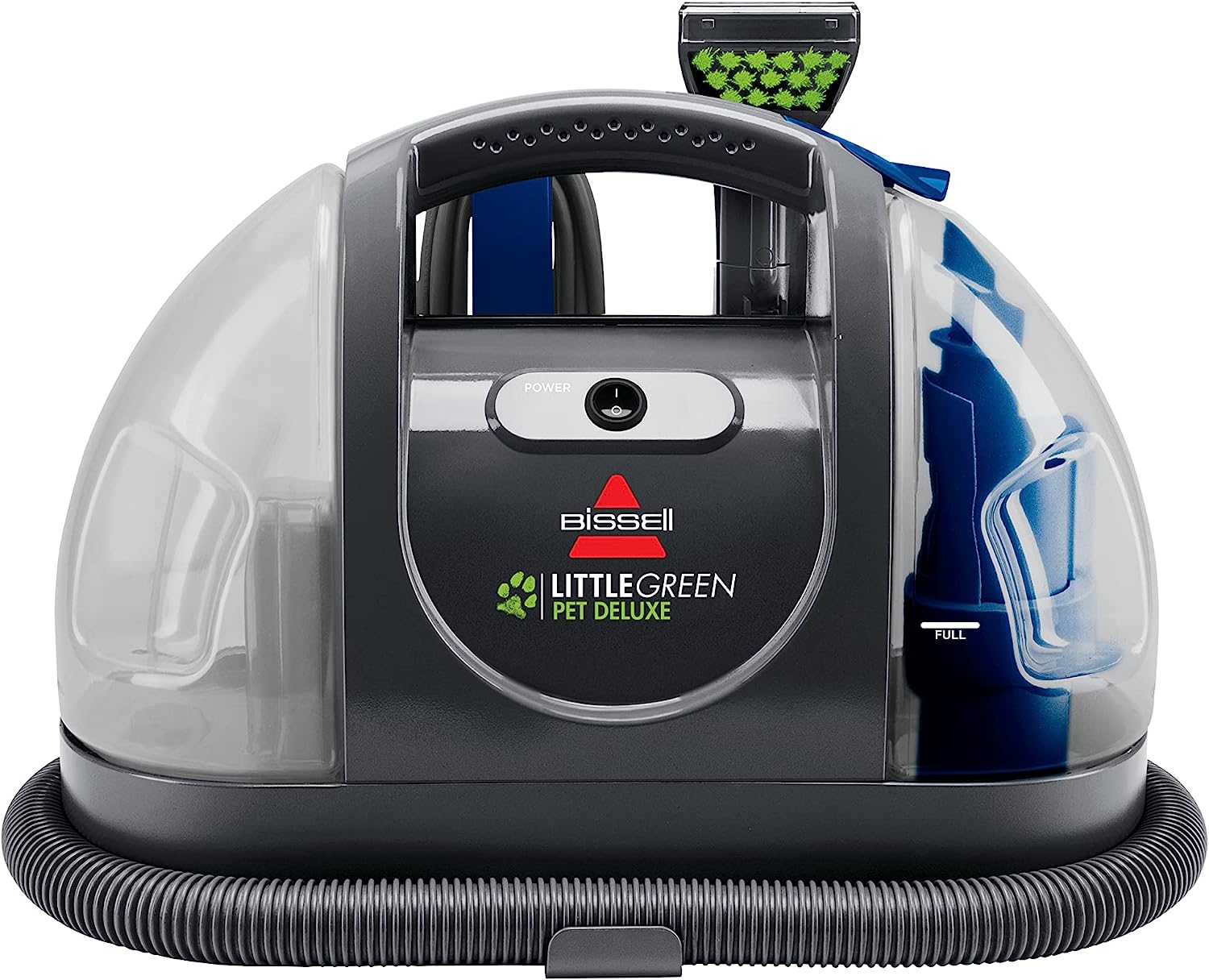 Bissell Little Green Pet Deluxe Portable Carpet Cleaner. 3353. Large. Gray/Blue